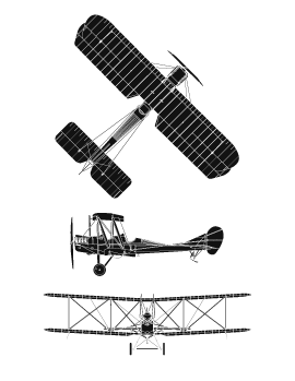 Royal Aircraft Factory B.E.2C plan