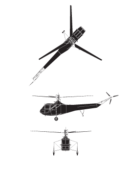Sikorsky R-4B plan