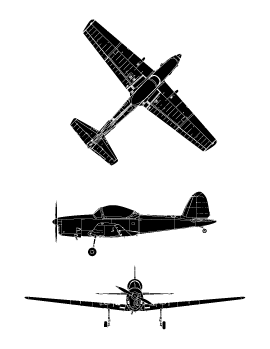 De Havilland Canada DHC-1B2 Chipmunk 2 plan