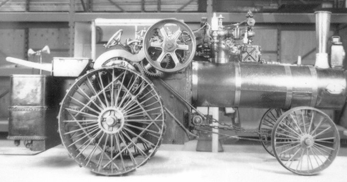 Model, Case “28-80” Steam Traction Engine | Ingenium