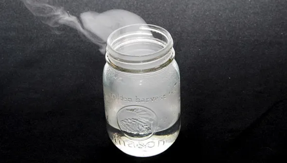 A Cloud in a jar