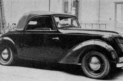  Un exemplaire de l’automobile électrique française CGE-Tudor. C. Faroux, « Un progrès considérable de la voitures électrique. » La Vie automobile, 25 septembre 1941, 284. 