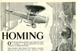 Une publicité de Curtiss-Reid Aircraft Company Limited de Montréal / Cartierville, Québec, montrant son avion léger / privé Curtiss-Reid Rambler. Anon., « Curtiss-Reid Aircraft Company Limited. » Canadian Air Review, mai 1929, 23.