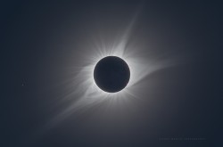 Totality sun eclipse