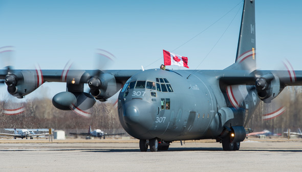 Lockheed Cc 130e Hercules Canada Aviation And Space Museum