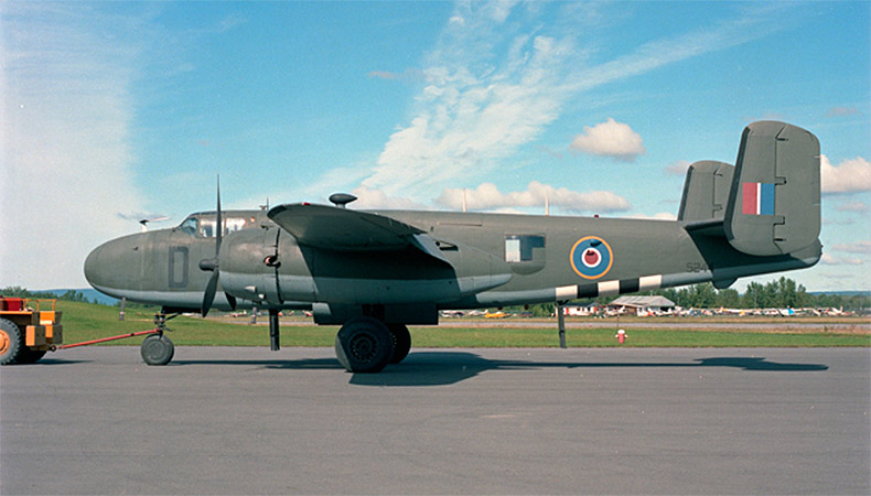 North American TB-25L Mitchell 3PT
