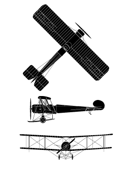 plan du Avro 504k