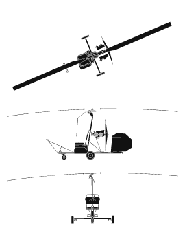 plan du Gyrocoptère