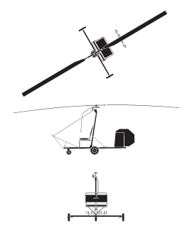 plan du Bensen B8 Gyroglider