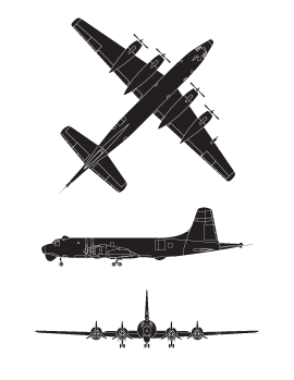 plan du Canadair CP-107 Argus 2