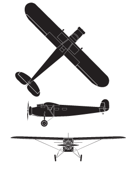 plan du Fairchild 82A