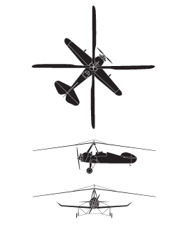 Pitcairn-Cierva PCA-2 plan