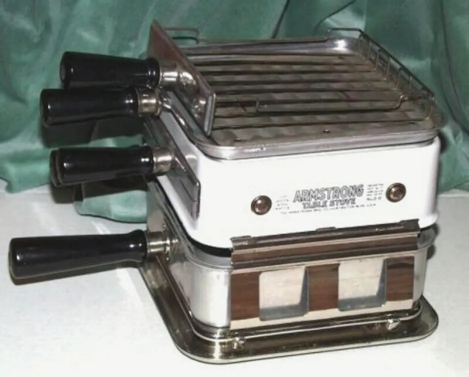 Table stove, Armstrong Manufacturing Company, 1922 