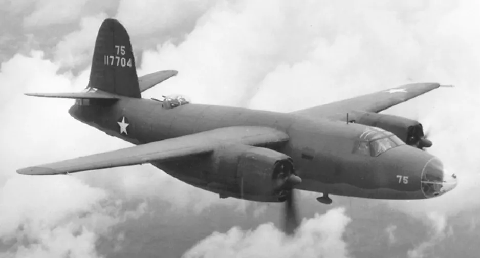Un Martin B-26 Marauder. United States Air Force, via Wikipédia.