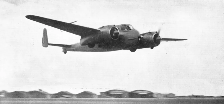 Le prototype du bimoteur triplace de chasse Bréguet Br 690 C3, le premier membre de la famille d’aéronefs multi missions de la Société anonyme des ateliers d’aviation Louis Bréguet. L’Aéronautique, décembre 1938, 3.