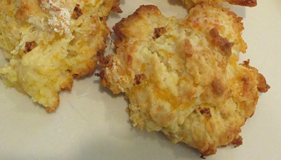 Bacon and Cheddar Cheese Biscuits