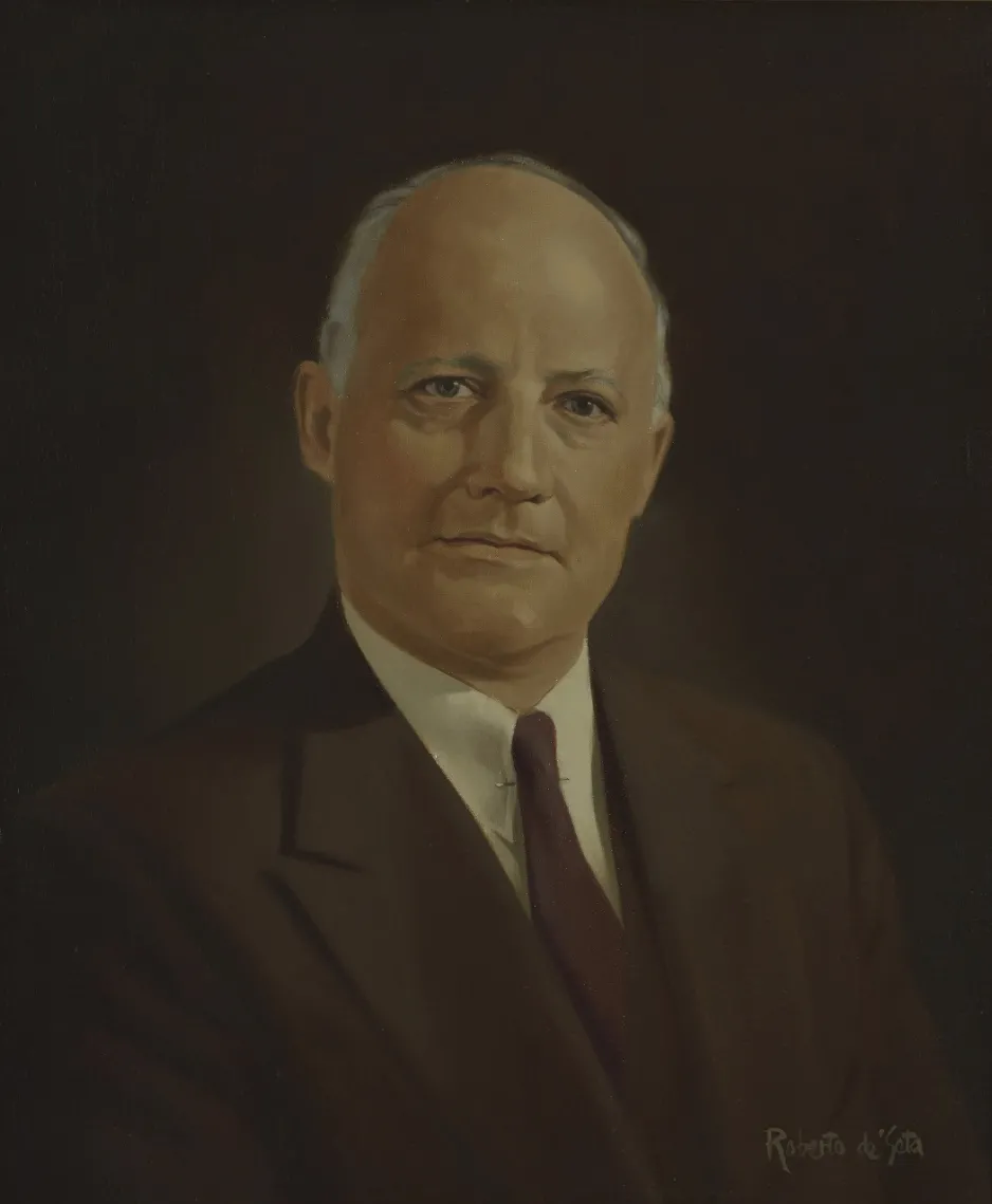 Portrait of Malcolm Bancroft Davis.