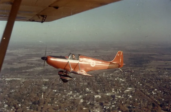 Le Stits SA-3 Playboy du Musée de l’aviation et de l’espace du Canada. MAEC, numéro de négatif 22219.