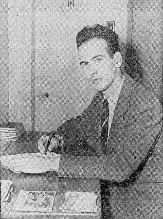 Valéry René Marie Georges Giscard d’Estaing, Montréal, Québec. Pierre Gascon, “Montréal – Actualités : Croquis et instantanés.” Photo-Journal, 16 December 1948, 7.