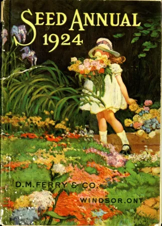 D.M. Ferry & Co Seed Annual 1924, Collection de documentation commerciale de la bibliothèque du MSTC