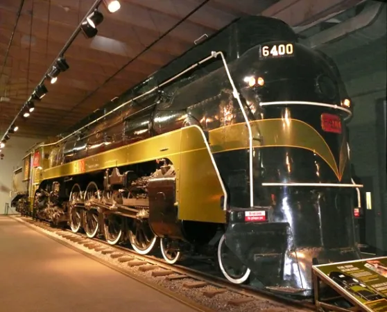 Locomotive «6400/U4A» de Canadian National Railways