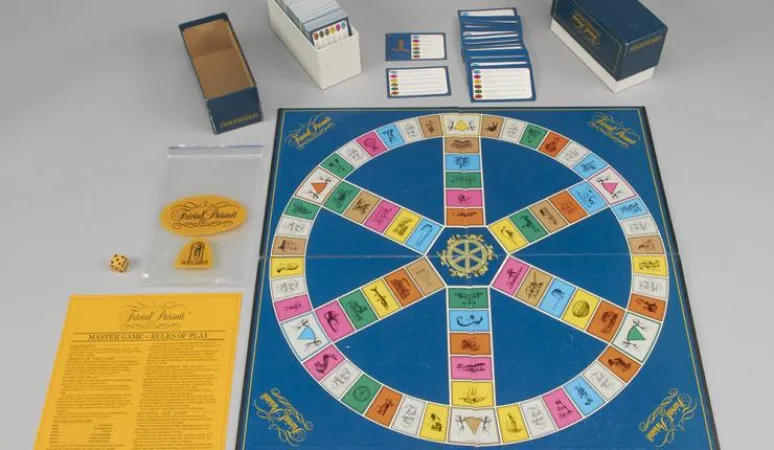 Caption: Trivial Pursuit – Master Game – Genus Edition, c. 1983. Canadian Museum of History, 2009.71.1607.2