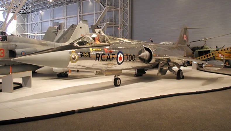 Lockheed F-104A Starfighter | Canada Aviation and Space Museum