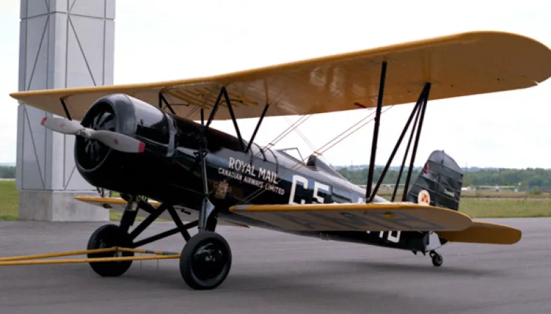 Stearman 4EM Senior Speedmail | Canada Aviation and Space Museum