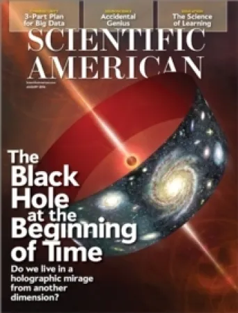 Scientific American black hole cover