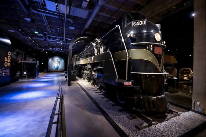 Photo of a locomotive from Steam: A World in Motion