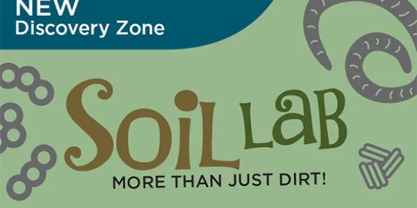 text on image: Soild Labe: More than just dirt!