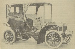 Un véhicule hybride typique de la Compagnie parisienne des voitures électriques de Paris, France. Lucien Fournier, « La voiture mixte Kriéger. » La Locomotion automobile, 7 juillet 1904, 422.