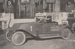 The roadster of the Société anonyme des automobiles électriques, Concours des véhicules électriques, Paris, France. Charles Dantin, “Automobiles – Les Essais contrôlés de véhicules à traction électrique à accumulateurs (octobre 1924).” Le Génie civil, 27 December 1924, 589.